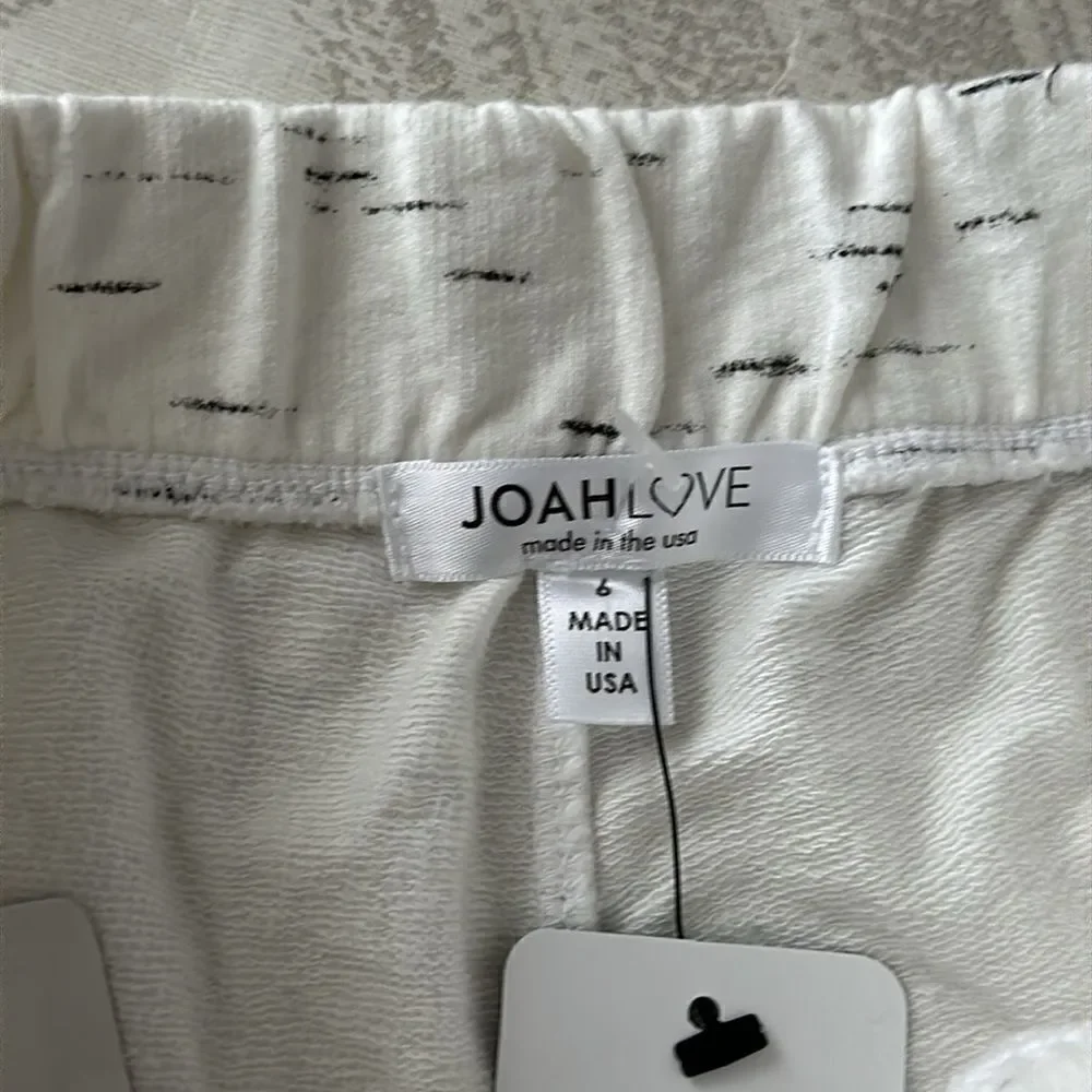 JoahLove Boys Peppered White Soft Shorts